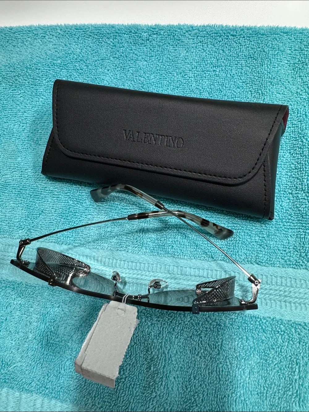 Valentino Black Sunglasses with Black Case